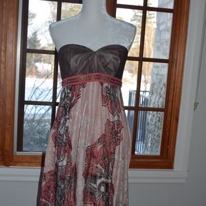 strapless dress